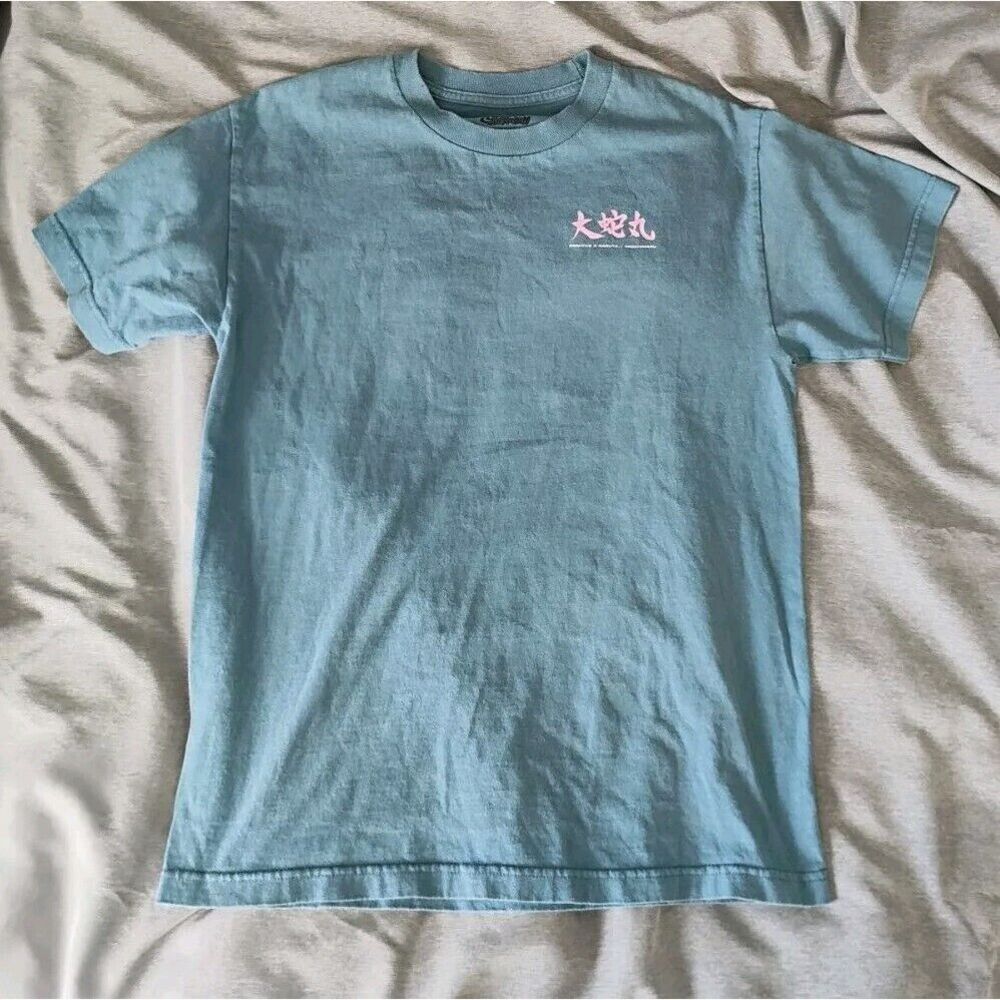 Orochimaru Graphic T-shirt Naruto Shippuden Medium Blue/Grey